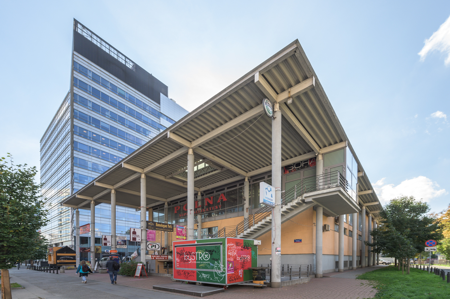 Zdjęcie architektury budynku Bazar Polna